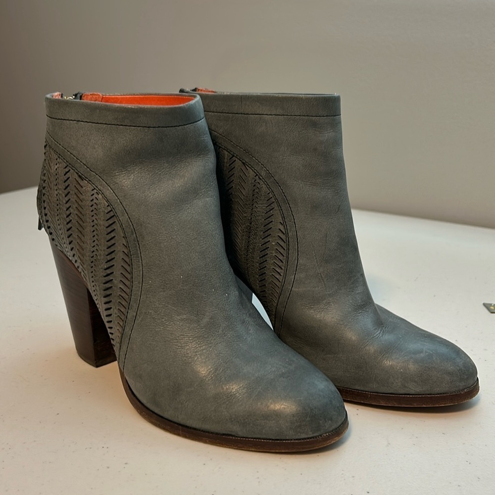 Coach Honey Soft Waxy Leather Booties